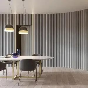 Distressed Pine Wood Slat Acoustic Wall Panels Industrial Style Decor - Suzhou Xinmei Materials Co., Ltd. - China