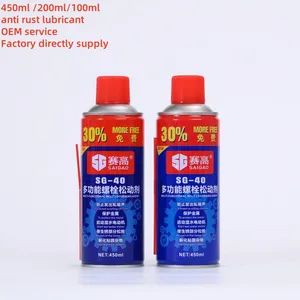 200ml Metal Protection Coating Anti Rust Lubricant Spray OEM Yes Color Clear Origin China Model NO. SG Formula Other CAS No. - Shandong Sailgoal New Materials Co. Ltd. - China