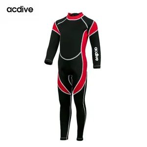 Factory Customized Children Kids 3mm Neoprene Floating Surfing Swimming Snorkeling Full Keep Warm Wetsuit - Shanghai Acdive Technology Co., Ltd. - China