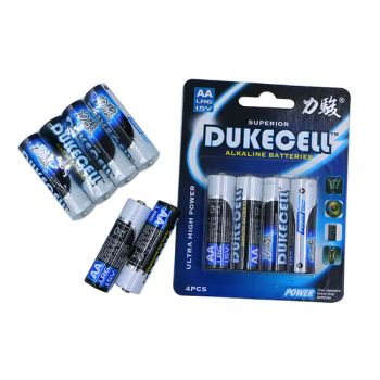 No. 5 Battery AA Lr6 Alkaline Batteries 1.5V Primary Dry Cell Batteries for Retailing - Wuxi BaoJie Battery Co., Ltd. - China
