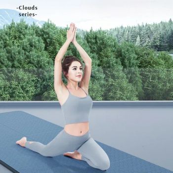 4mm Thick TPE Yoga Mat Workout Non Slip Yoga Mats Foldable Mats for Women Men Kids - Market Union Co. Ltd. - China