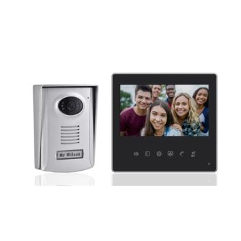 2 Wires Intercom System with Feature-Rich Monitor and Outdoor Camera Two Way Audio Video Door Phone - Zhongshan Sunhigh Electronic Product Manufacture Co., Ltd. - China