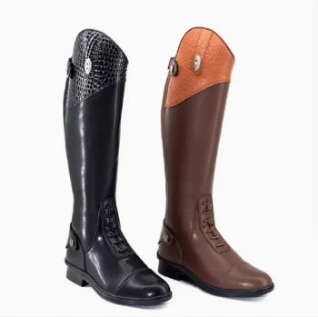 Leather Equestrian Riding Boots Women Long Adventure Horse Riding Boots for Men - Taian CAPOLLO Import&Export Co., Ltd. - China