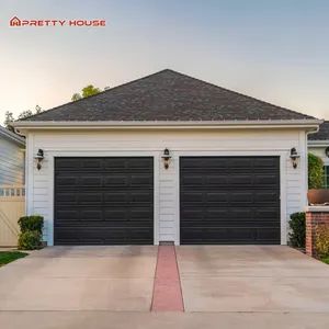 High Quality Modern Automatic Aluminum Garage Door Tempered Glass Doors - Liangjia Doors And Windows (Foshan) Co., Ltd. - China