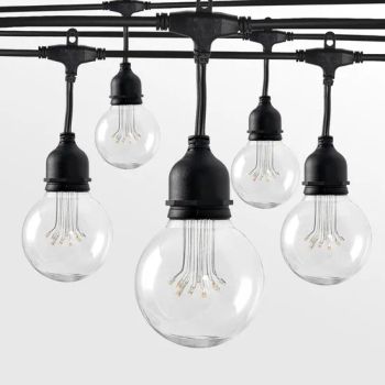 LED Colorful Light String Warm White Christmas Decorative G125 LED String Light - Dongguan Light Shines Electric Lighting Co.,Ltd - China