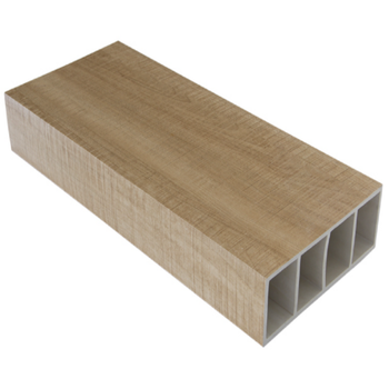 Wholesale Eco-friendly Waterproof PVC WPC Hollow Square Timber Tube - Liaocheng Huimu Import And Export Co., Ltd. - China
