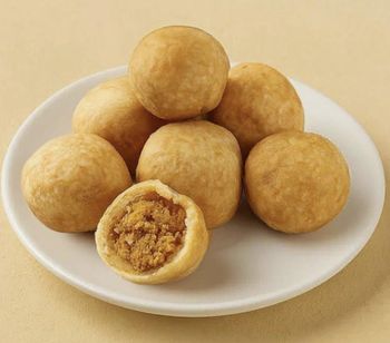 Crispy Mini Kachori Fat 18 G Sugar 1.9 G Flavor Spiced Protein 5.3 G Sodium 515.6 Mg Energy 219.6 Kcal Carbohydrate 79 - Kota Crisp Co. - India