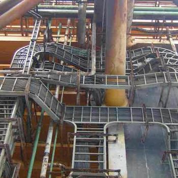 Fiber Reinforced Plastic (FRP) FRP Power Plant Cable Tray Height 80-150 m Width 300-750 cm Rung Space 300 mm Features Rust - Chandan Electricals - India