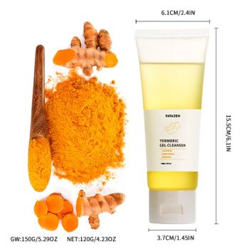 Moisturizing Turmeric Facial Cleanser to Clean Pores Form Gel Age Group Adults Origin Guangzhou Trademark FATAZEN Specification - Guangzhou Guocui Biological Technology Co., Ltd. - China