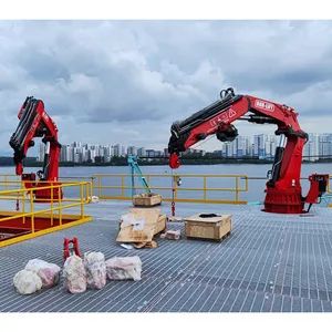 Bob-Lift High Performance 20000 Kg Knuckle Boom Boat Crane 12~25 Ton Articulate Arm Floating Deck Cranes Sq20za7+1t - Jiangsu Bob-Lift Group Limited. - China