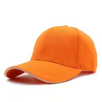 Baseball Cap, Orange Sports Cap, 6 Panel Baseball Caps, Cotton Baseball Cap - GOOD IDEA PROMOTION LIMITED - China