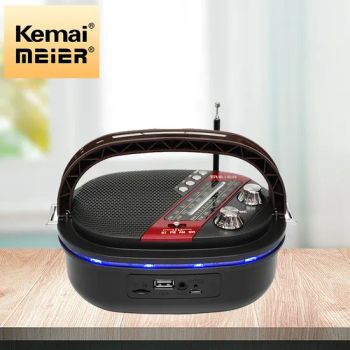 Factory Sale Retro Style FM Am Sw Rechargeable AC DC Radio Bt USB TF Aux Home Portable Radio - Dongguan Keshang Electronics Co., Ltd - China