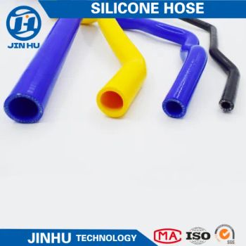 Customized 90 Degree Bending Thin Flexible Food High Pressure Radiator Soft Silicone Rubber Straight Hoses Tube Pipe for Oil - Xingtai Jinhu Technology Co., Ltd - China