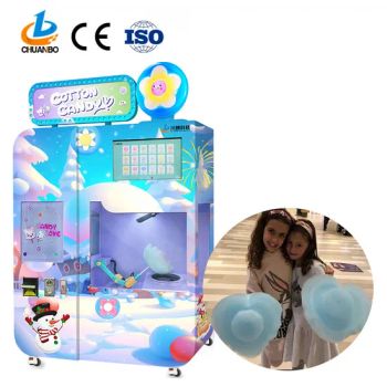 Factory Direct Sales Automatic Fancy Commercial Cotton Candy Machine for Sale Commercial Self-Service Vending Machines - Guangzhou Chuanbo Information Technology Co., Ltd. - China