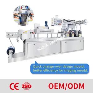 Dpb-260 Alu Plastic Blister Packing Machine Pharmaceutical Packaging Machine - Yangzhou Nuoya Machinery Co., Ltd. - China