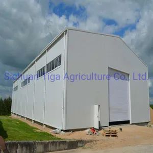 Low Cost Commercial Metal Prefabricated Engineering Industrial Steel Structure Warehouse Building - Sichuan Tiga Agriculture Co., Ltd. - China