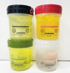 Private Label Olive Oil Eco Hair Gel Man Styling Gel 473ml Glitter Edge Control Strong Hold Natural Styling Cream for Hair - Guangdong Cangty International Cosmetics Co., Ltd. - China