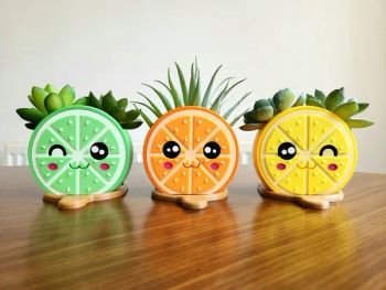 Creative Modern Resin Flower Vase for Home Decor Fruit Shape Plant Pots - XIAMEN BALANCE ART AND CRAFT Co., Ltd. - China