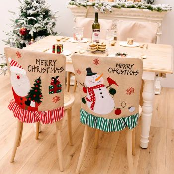 Christmas Decorations Cartoon Creative Santa Claus Chair Cover - Good Seller Co., Ltd. - China