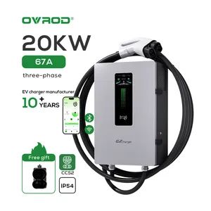 Ovrod 20kw DC EV Charger Wall Mounted EV Home Level 3 CCS2 Car Electric Vehicle Charging Stations Chargers - Shenzhen Ovrod Electronic Technology Co., Ltd. - China