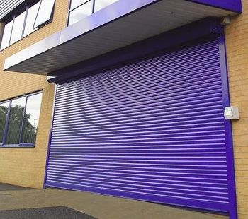 Motorised Rolling Shutters Operation Type Manual And Power Operated Intended Use Commercial Shops, Industries, And - Sri Vijayalakshmi Iron Industries - India