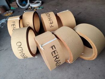 Non Asbestos Brake Lining Roll for Funicular Car Brake Systems - Shanghai XJD Friction Material Co., Ltd - China