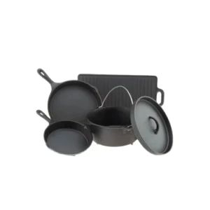 Wholesale 13 Pieces Camping Saucepan Pots and Pans Kitchen Ware Non Stick Cast Iron Cookware Set with Lid - Hebei Debien Technology Co., Ltd. - China