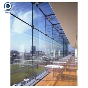 Exterior Facade Building Glass Wall Panels Frameless Curtain Wall - Shenzhen CBDMART Industry Co., Ltd. - China