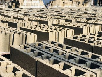 Hydraulic Hollow blocks, Size: 16 x 8 x 6 Inch Material Concrete Size 16 x 8 x 6 - Alpha Engineering Services - India