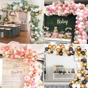 Hot Sale Promotion Wedding Birthday Party Supplies Celebration Home Decoration Tools Garland Arch Kit 120 PCS Balloons - Good Seller Co., Ltd. - China