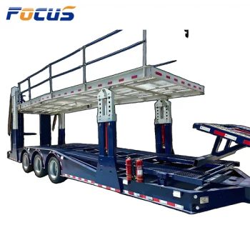 China Factory Price 8 Cars Vehicle Carrier SUV Transport Double Deck Vehicle Transport Car Carrier Truck Trailer - Henan Focus Vehicles Co., Ltd. - China