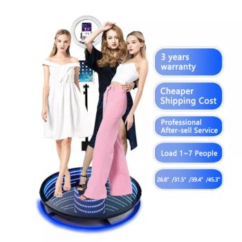 Wedding Party Automatic Adjustable Selfie Camera iPad 360 Degree Photo Booth Glass 26.8 Inch - Guangzhou Dbee Lighting Co., Ltd - China