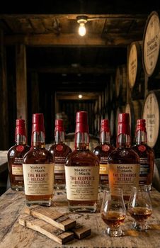 Premium Maker’s Mark The Keeper’s Release Bourbon Whisky – Wood Finishing Series Limited Edition, Crafted in Kentucky with Proprietary Oak Stave Finishing for Enhanced Depth, Smooth Texture, and Rich Flavor Profile, Ideal for Whiskey Enthusiasts and Luxury Spirits Markets - agroturaspzoo - Poland