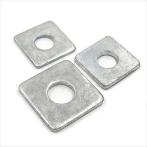 Steel Self-Tapping Wood Screws with Flat Head Square Slot Washer Zinc Plated ANSI/JIS Standard M2/M3.5 Tapping Threads - Shandong Qingyun Hongyi Hardware Products Co., Ltd. - China