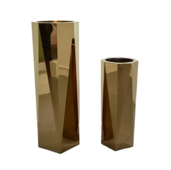 Factory Direct Sales 90cm Tall Gold Flower Vases Home Decor Luxury Metal Vases Flower Pots - Zhengzhou Neachy Furniture Co., Ltd - China