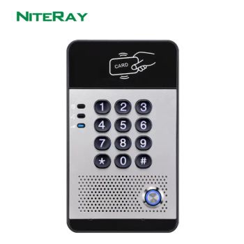 Waterproof Remote SIP Door Bell with Intercom Door Phone Feaature Support Talk with Visitors for Outdoor Security - Shenzhen Niteray Industry Limited - China