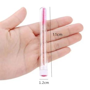 Dust-Proof Eyelash Brush Tube Reusable Eyelashes Extension Tools Mascara Wand Case Replaceable Crystal Makeup Brushes Applicator - Jimo District Fuqi Interdental Brush Plastic Products Factory - China