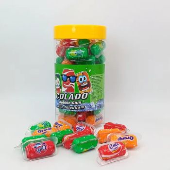 Soda Can Bubble Gum Jar Assorted Flavors Soda Bubble Gum - Guangdong Haijiawang Food Co., Ltd. - China