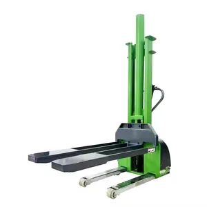 Self-Lifting 500kg/1000kg Pallet Loader Semi Electric Powered Truck for Restaurant Industries Self Loading Stacker - Nanjing Liftor Machinery Co., Ltd. - China