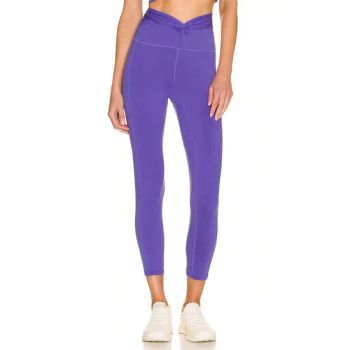 High Quality Twist High Waistband Recycled Polyester Sweat Wicking Womens Yoga Leggings - Dongguan Minghang Garments Co., Ltd. - China