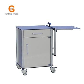 Hot Sale Movable Bedside Cabinet Hospital Bedside Dining Table Cabinets - Hebei Webian Medical Instrument Trading Co., Ltd. - China