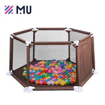 Hexagon High Fence Colorful Folding Indoor Outdoor Baby Toddlers Playpens - Market Union Co. Ltd. - China