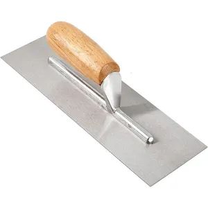 Wholesale Drywall Plastering Hand Tools Wooden Handle Stainless Steel Trowel - TANGSHAN MIRACLE IMPORT AND EXPORT CO., LTD. - China