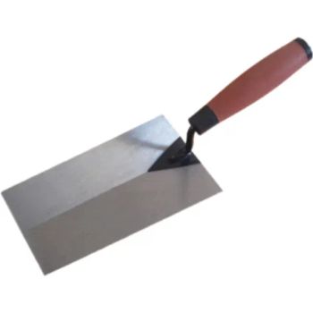 160mm180mm200mm220mm Plaster Bricklaying Trowels with Rubber Handle - Ningbo Lance Imp&Exp Co., Ltd - China