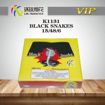 K1131-Black Snakes Wholesale Toys Daytime Consumer Fireworks Crackers - LIUYANG GLOBAL SUPPLY CHAIN SERVICE CO., LTD. - China