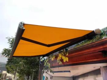 Full Cassette Awning Motorized Awning Retractable Waterproof Outdoor Awnings with LED Lights - Guangzhou Shunyi Outdoor Products Co.,Ltd - China