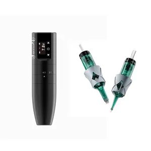 Wireless Tattoo Machine Permanent Makeup Stroke Adjustable Tattoo Eyebrow Machine Pen - Yiwu Limem Tattoo Equipment Co., Ltd. - China