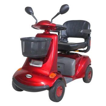 Lightweight Small Size Portable Folding Electric 4 Wheel Mobility Scooter for Adults with Kid's Seat - Suzhou Sweetrich Vehicle Industry Technology Co., Ltd - China