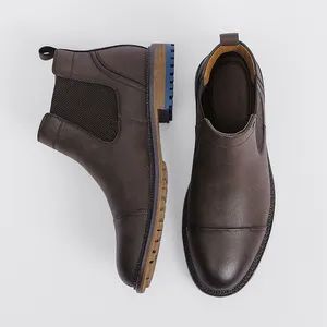 Premium Handcrafted Leather Shoes for Men and Women Toe Round Gender Male Color Yellow Season Autumn Material Leather Feature - Wuxi Glolinker Technology Co., Ltd. - China