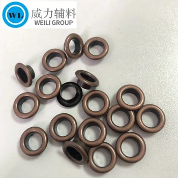 Metal Eyelet in Copper Color for Apparel Shoes Bag Garment - Shenzhen Jiuzhou Weili Garment Accessories Co., Ltd. - China
